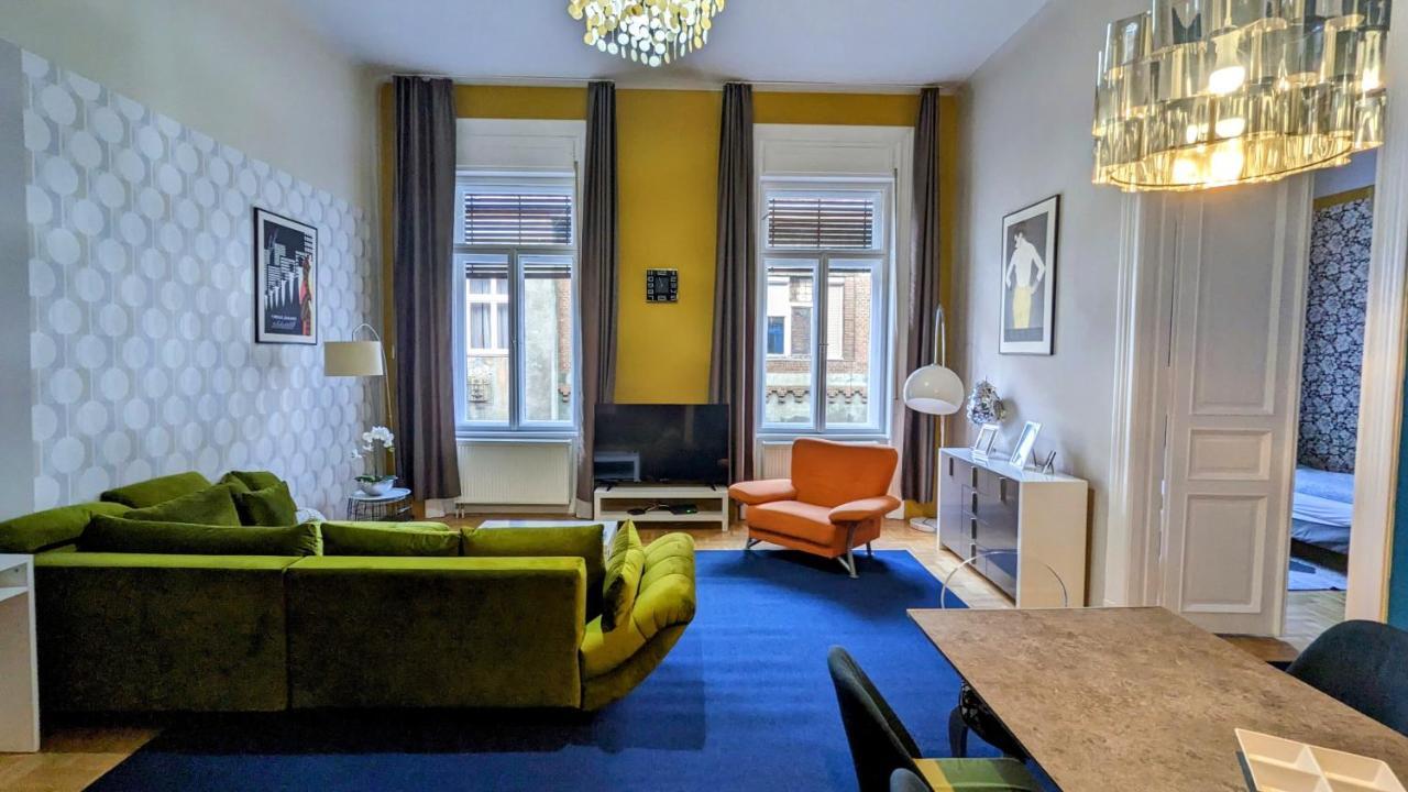 Freeparking - Great Synagogue Apartment, 2 Bedroom, 5 People ,Wifi, Ac بودابست المظهر الخارجي الصورة