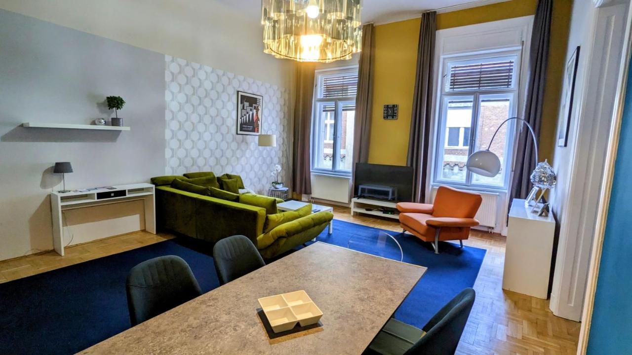 Freeparking - Great Synagogue Apartment, 2 Bedroom, 5 People ,Wifi, Ac بودابست المظهر الخارجي الصورة